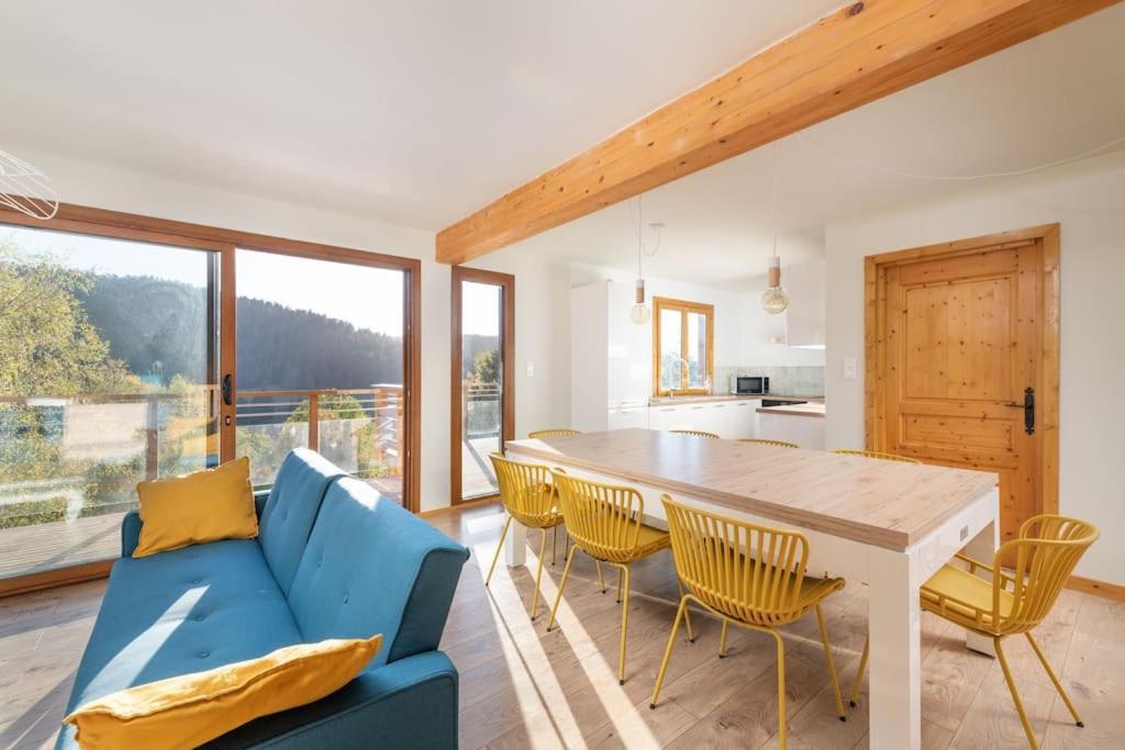 Le Cerf, Chalet Cocooning Avec Piscine Et Billard Ban-sur-Meurthe-Clefcy Kültér fotó