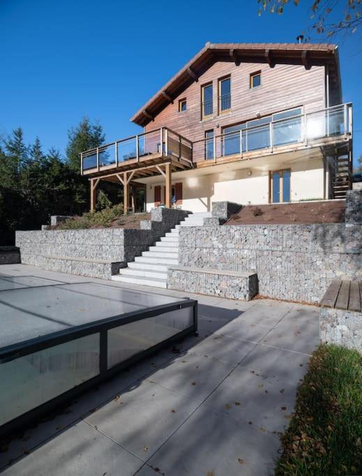 Le Cerf, Chalet Cocooning Avec Piscine Et Billard Ban-sur-Meurthe-Clefcy Kültér fotó