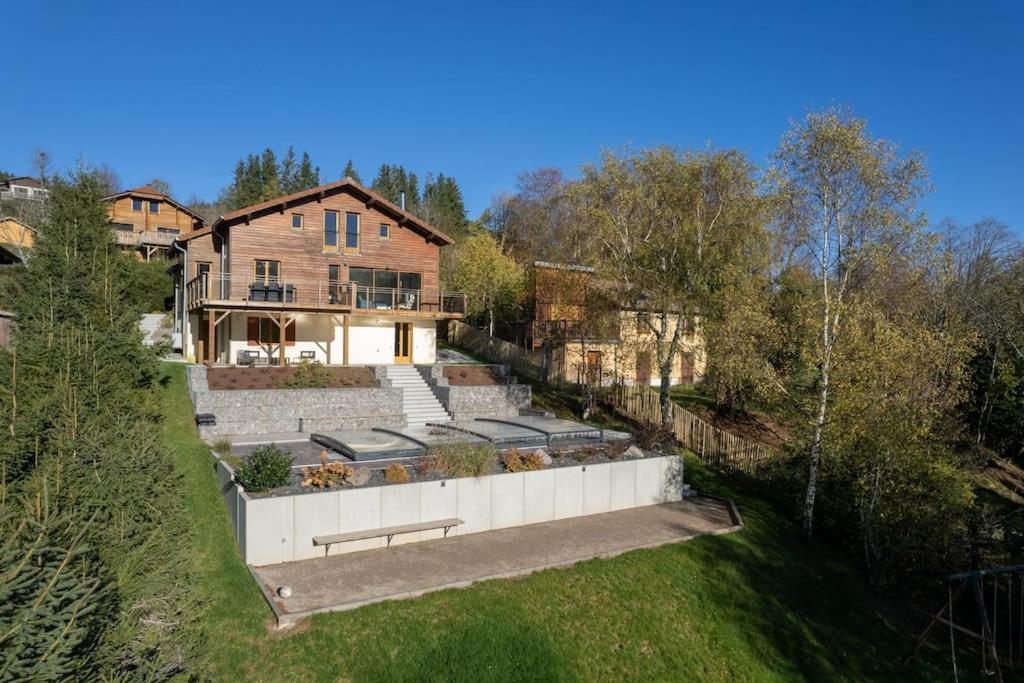 Le Cerf, Chalet Cocooning Avec Piscine Et Billard Ban-sur-Meurthe-Clefcy Kültér fotó